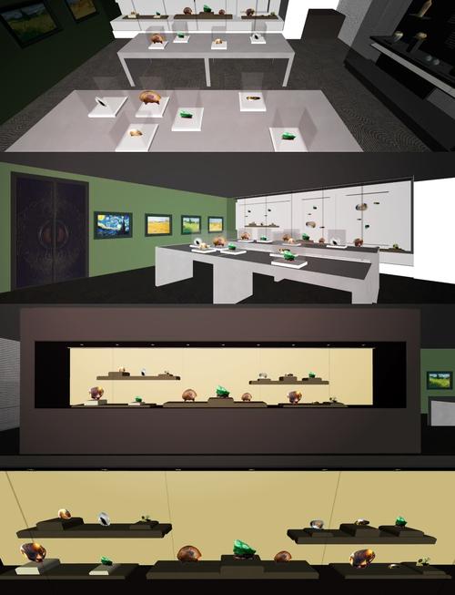 博物館展廳設(shè)計精選 圖文交互的藝術(shù)與功能